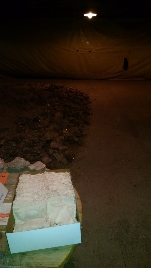 Towards the end of this 30 minute ride, we were taken to a section that had two heaps of salt. Visitors are encouraged to take salt home as a souvenir, enough to carry in the palm of your hand or in the tiny burlap collection sacks they have on hand.