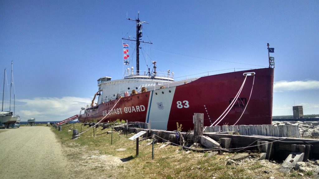 ....the Mighty Original Mackinaw Icebreaker!